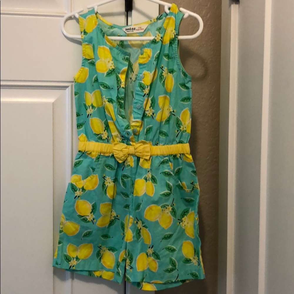 Sweet lemon romper